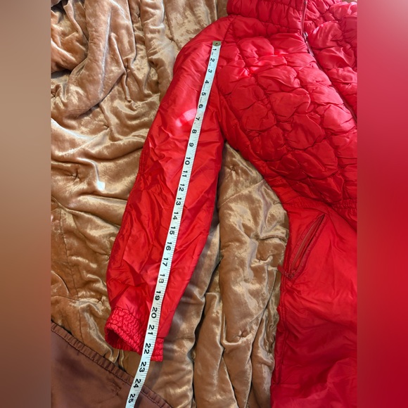 HCC Women’s Ski Snow Suit Lightweight Activewear Red 80s Quilted - Picture 11 of 11